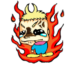 King crybaby1 sticker #2942565