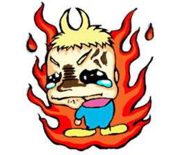 King crybaby1 sticker #2942565