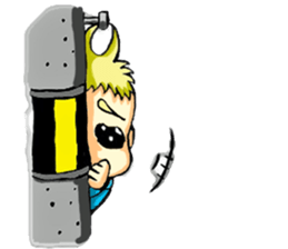 King crybaby1 sticker #2942567