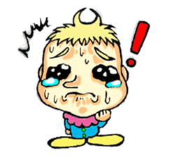 King crybaby1 sticker #2942568