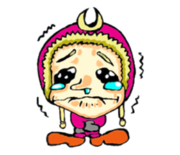 King crybaby1 sticker #2942570