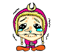 King crybaby1 sticker #2942570
