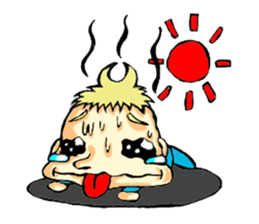 King crybaby1 sticker #2942571