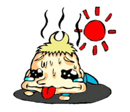 King crybaby1 sticker #2942571