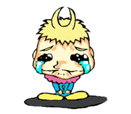King crybaby1 sticker #2942576