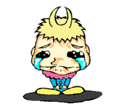 King crybaby1 sticker #2942576