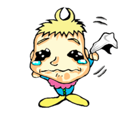 King crybaby1 sticker #2942578