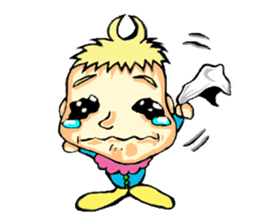 King crybaby1 sticker #2942578