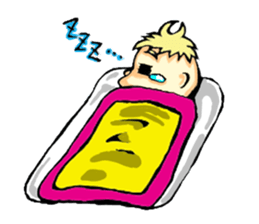 King crybaby1 sticker #2942579
