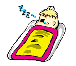King crybaby1 sticker #2942579