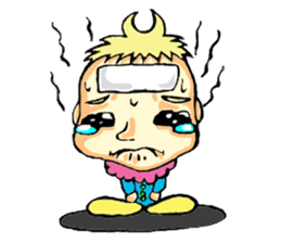 King crybaby1 sticker #2942580