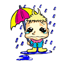 King crybaby1 sticker #2942582
