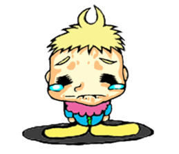 King crybaby1 sticker #2942585