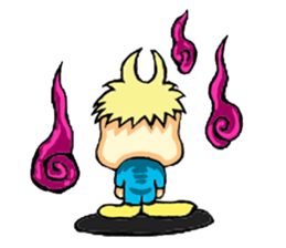King crybaby1 sticker #2942586