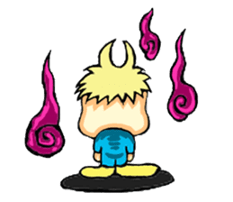King crybaby1 sticker #2942586