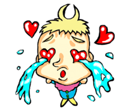 King crybaby1 sticker #2942587