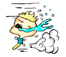 King crybaby1 sticker #2942588