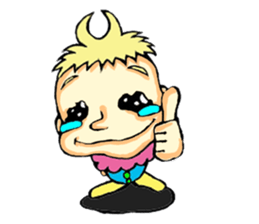 King crybaby1 sticker #2942589