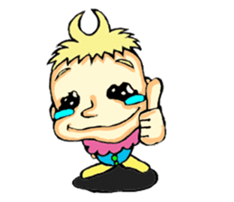 King crybaby1 sticker #2942589