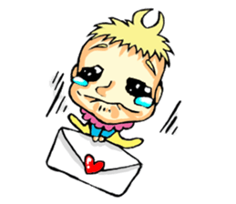 King crybaby1 sticker #2942592