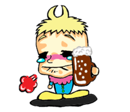 King crybaby1 sticker #2942594