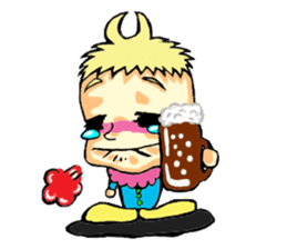 King crybaby1 sticker #2942594