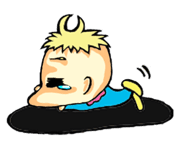 King crybaby1 sticker #2942595