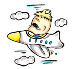 King crybaby1 sticker #2942598