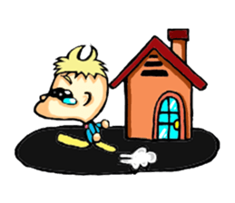 King crybaby1 sticker #2942600