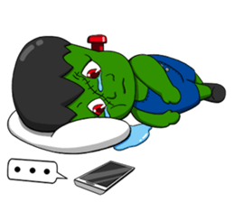 Gloomy Franky sticker #2942843