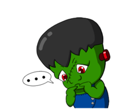 Gloomy Franky sticker #2942846