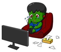 Gloomy Franky sticker #2942850