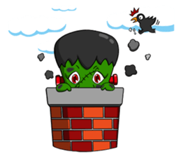 Gloomy Franky sticker #2942852