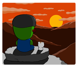 Gloomy Franky sticker #2942855