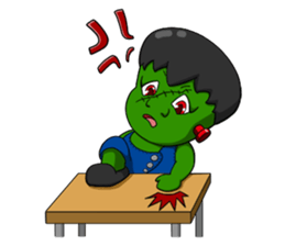 Gloomy Franky sticker #2942859