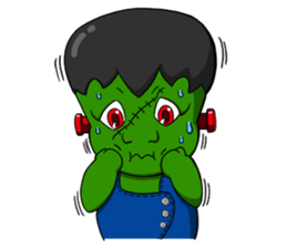 Gloomy Franky sticker #2942860