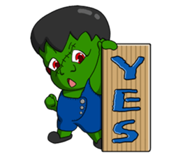 Gloomy Franky sticker #2942864