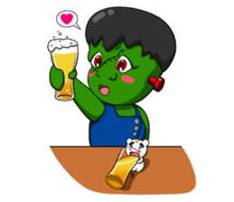 Gloomy Franky sticker #2942866