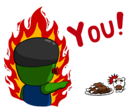 Gloomy Franky sticker #2942871