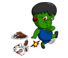 Gloomy Franky sticker #2942872