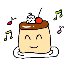 Sticker of the pudding.