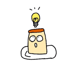 Sticker of the pudding. sticker #2943335