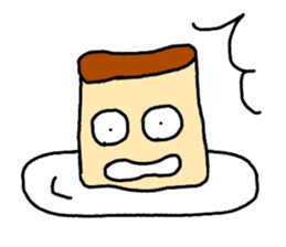 Sticker of the pudding. sticker #2943342