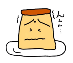 Sticker of the pudding. sticker #2943343