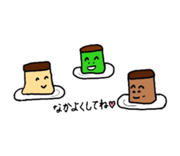 Sticker of the pudding. sticker #2943347