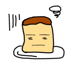 Sticker of the pudding. sticker #2943351