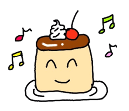 Sticker of the pudding. sticker #2943356