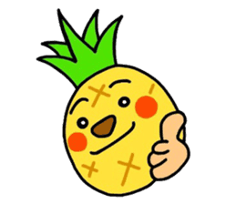 Hono-kun of the pineapple sticker #2943363