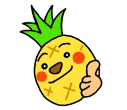 Hono-kun of the pineapple sticker #2943363