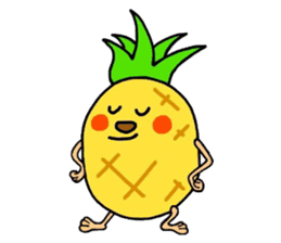 Hono-kun of the pineapple sticker #2943368